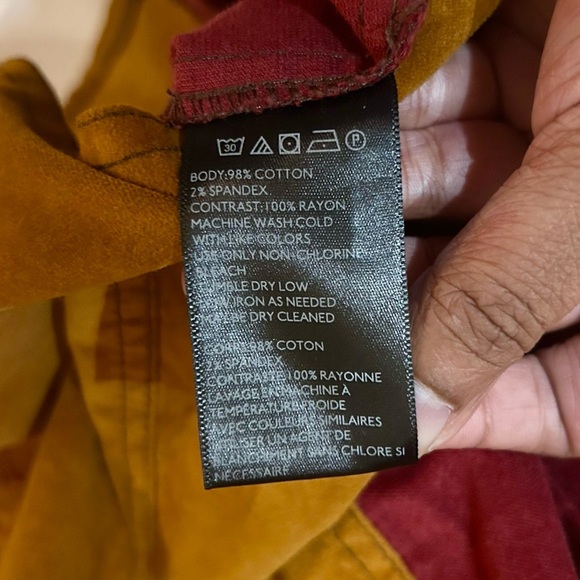 BDG Taylor Uncut Corduroy Colorblock Dress Sz M Mini Bodycon - Picture 8 of 11